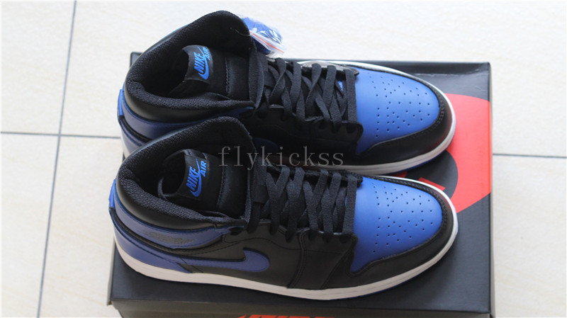 Authentic Air Jordan 1 OG High Royal Black Blue